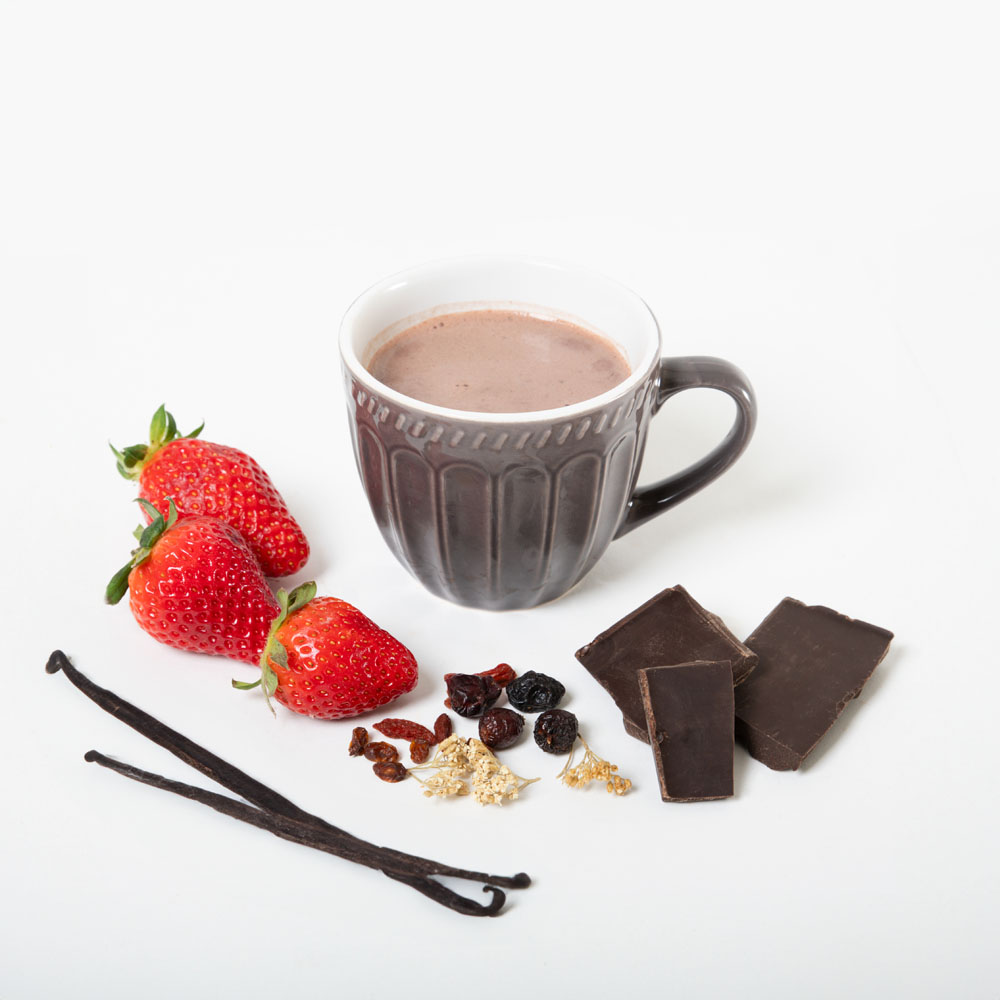Chocolate strawberry - vanilla